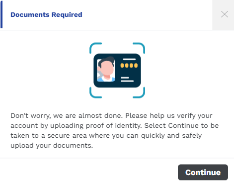 How do I know if I need to verify my account